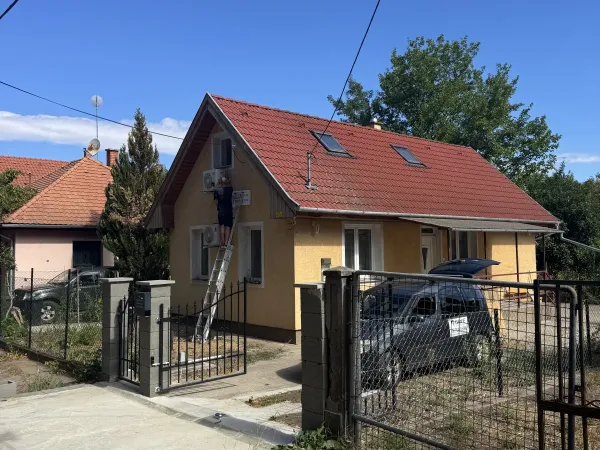 Vörösmarty utcában szereltünk 4db Gree Comfort Pro készüléket